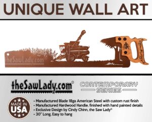 Case_Combine-cutting-Corn-metal-wall-art-saw-gift-farming