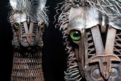 Alpaca Metal Art
