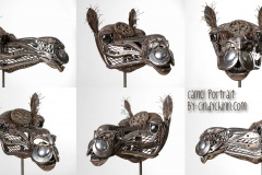 Camel Metal Art
