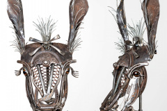 Donkey B Metal Art