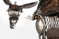 Donkey Metal Art