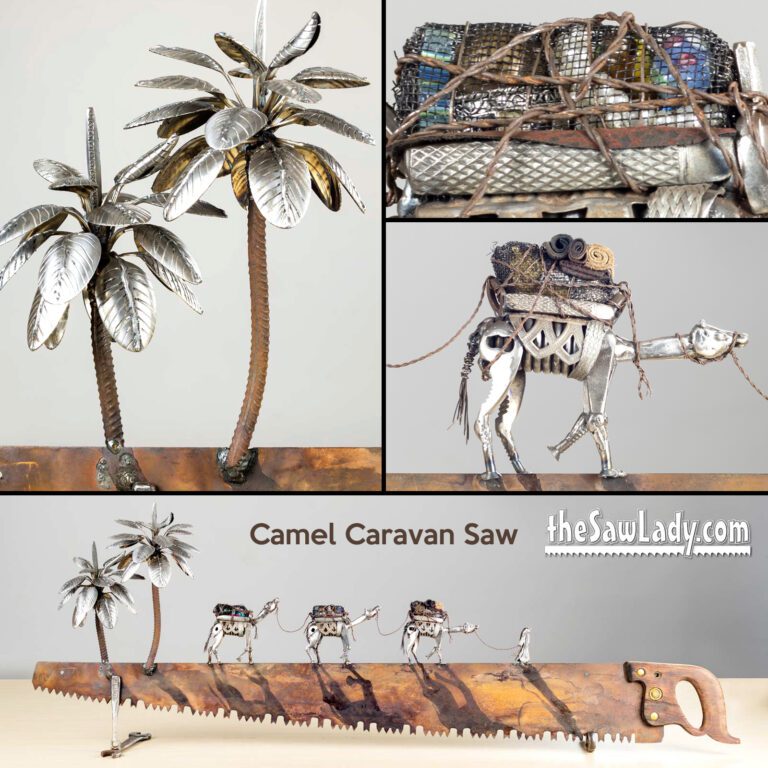 Camel Caravan 2 Metal Art Saw
