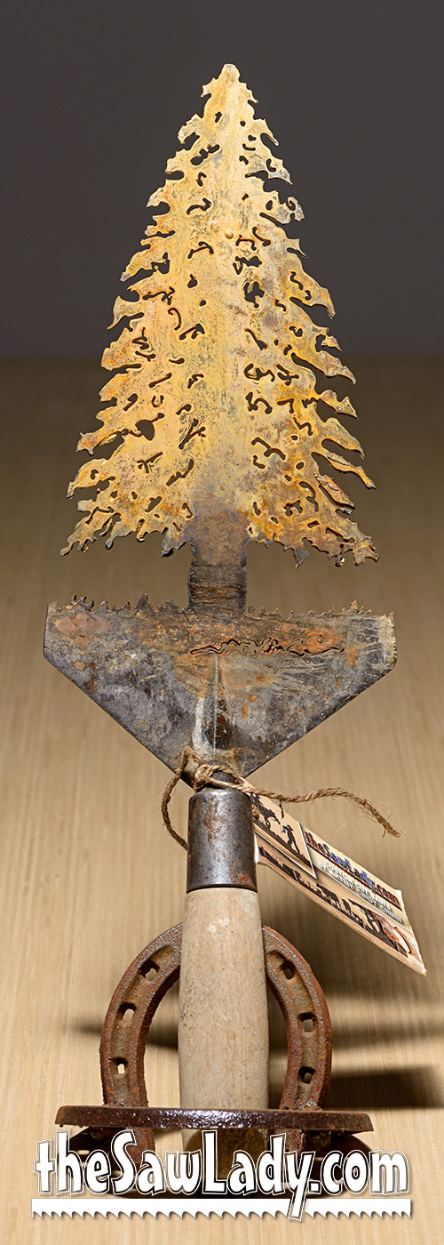 Metal Art tree trowel