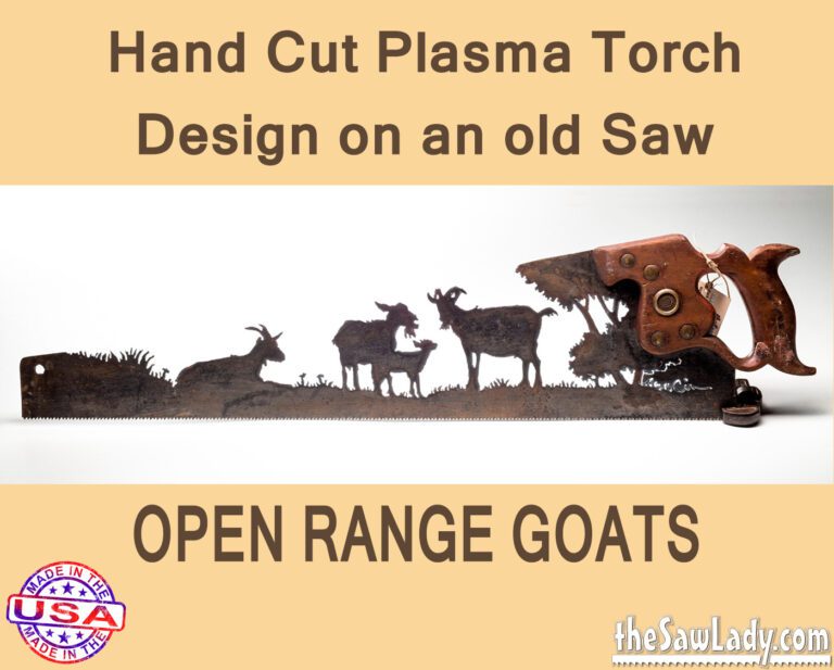 Open Range Goatsmetal Art Saw