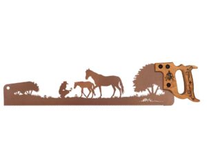 Girl-with-Horses-Western-art-wall-metal-saw-gift-1800-V2-SQ