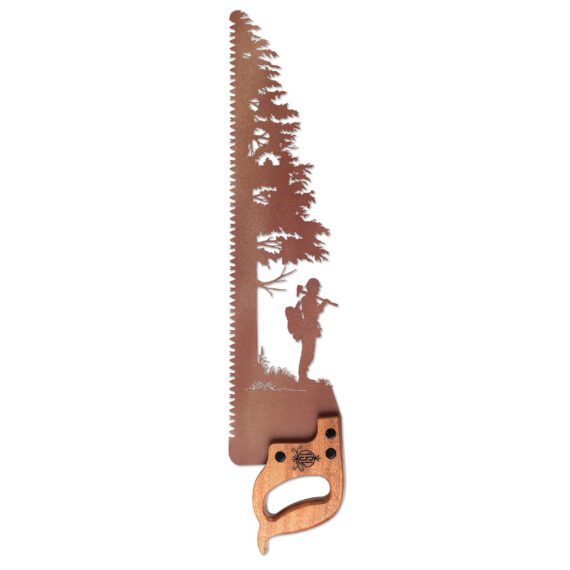 Wildland-Firefighter-metal-wall-saw-art-gift