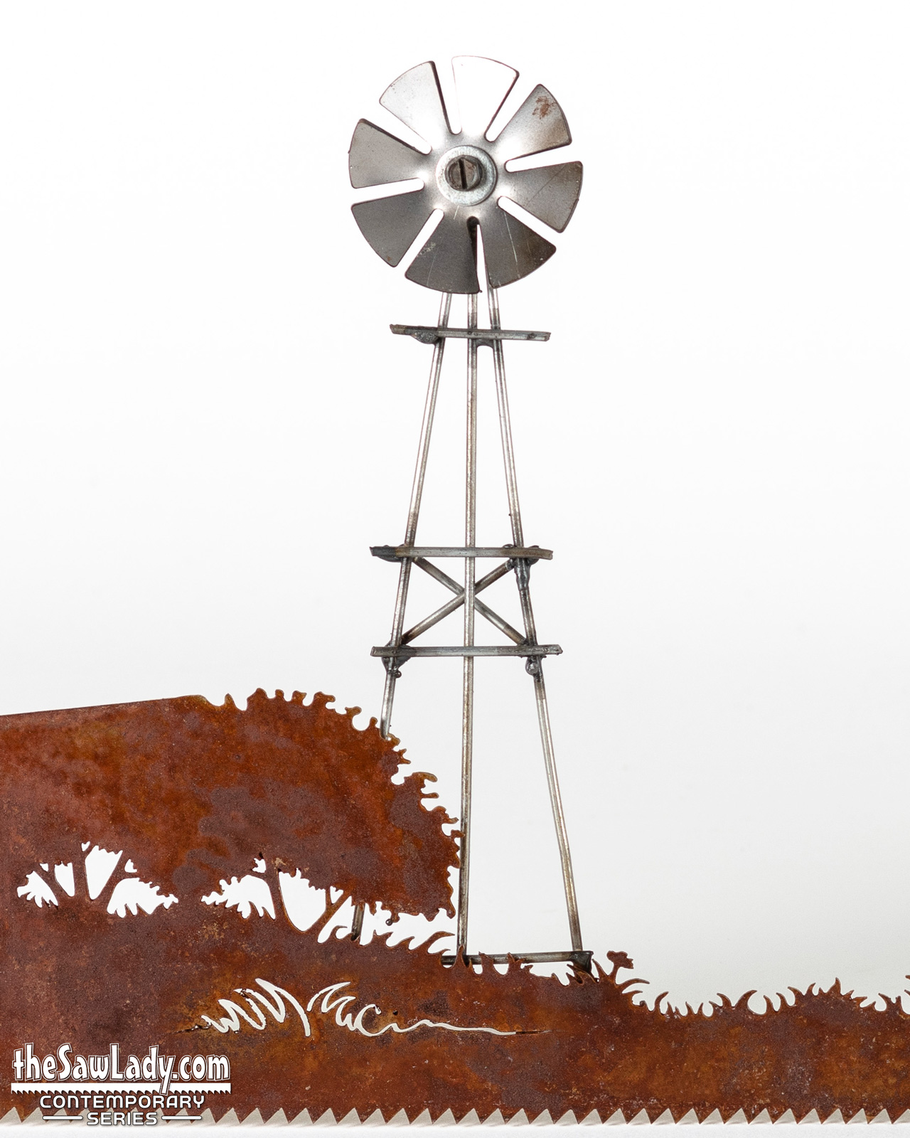 Windmill-at-the-Barn_metal wall saw art