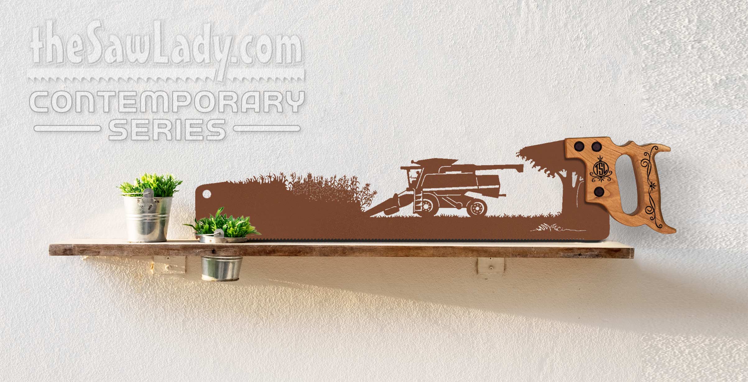 john-deere-combine-farming-gift-metal-wall-art-saw-SIG