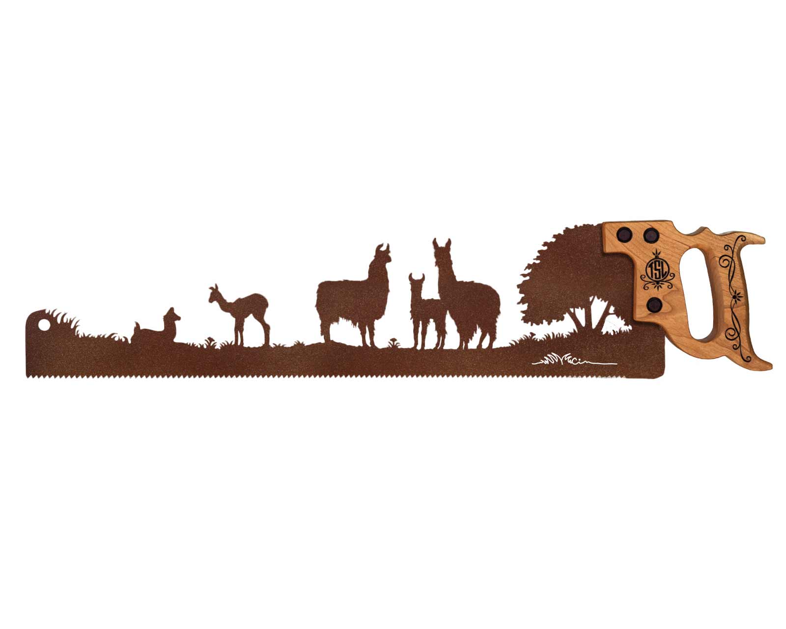 llamas-farm--metal-wall-saw-art-ranching-gift-SQ
