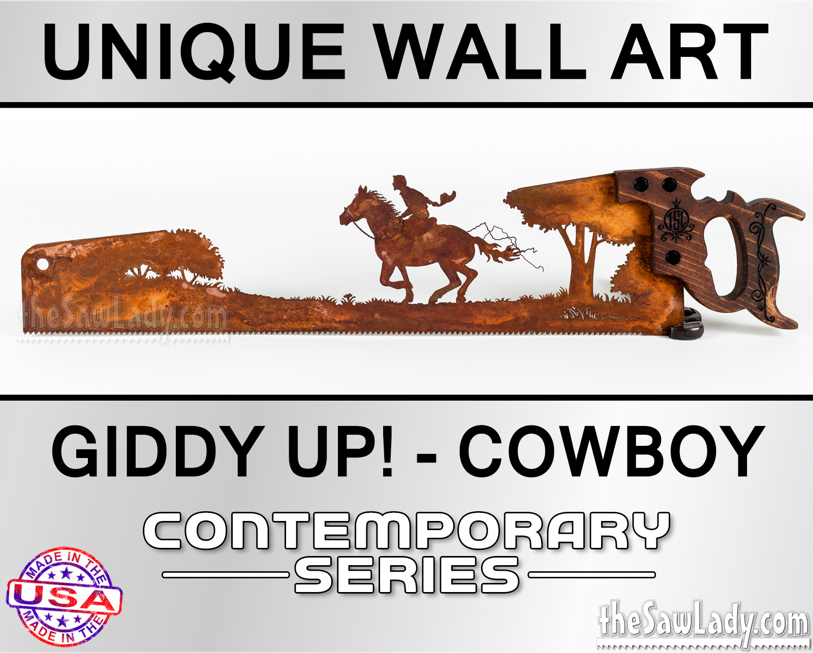 Giddy-Up-Cowboyl-metal-wall-art-saw
