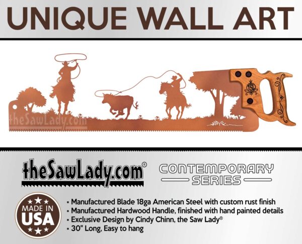 team-roping-Steer-metal-wall-art-gift-western-V2_ETSY