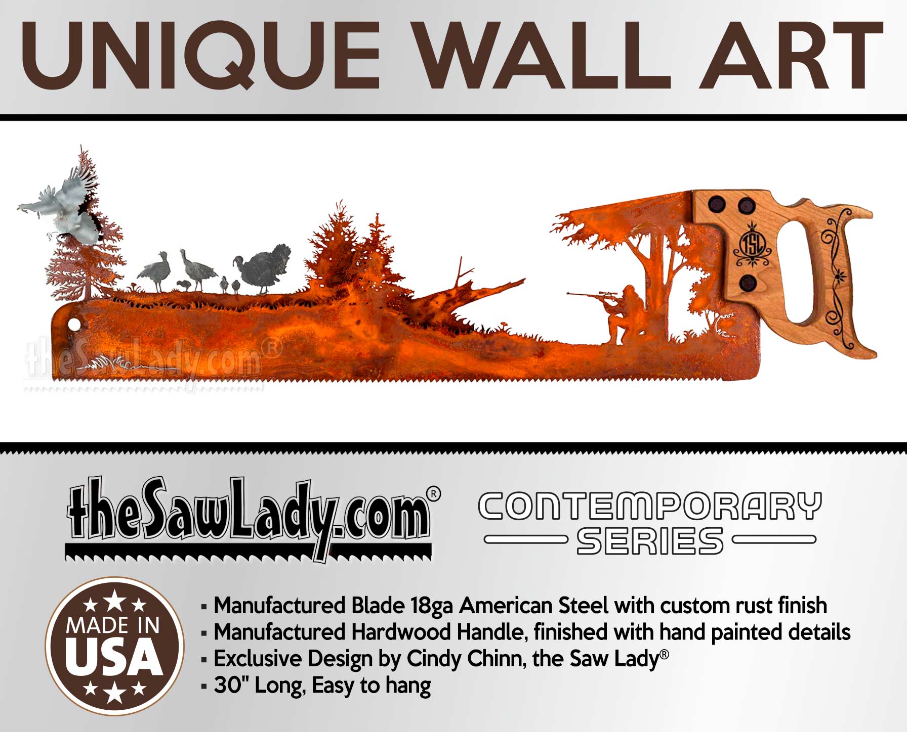 turkey-hunting-metal-saw-wall-art-rustic-decor-for-cabin0lodge_ETSY