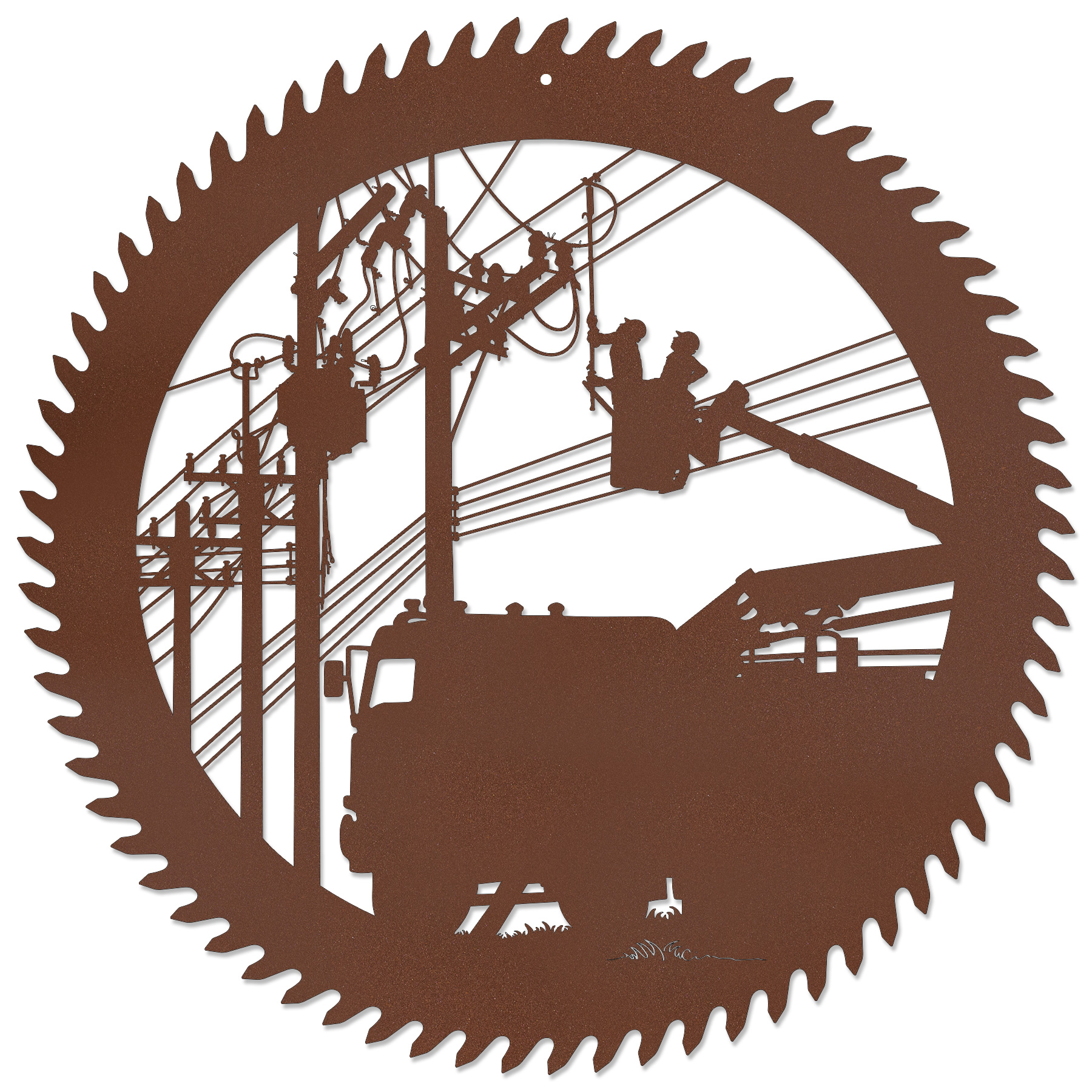 Lineman-blade-gift-metal-wall-saw-art_V21800