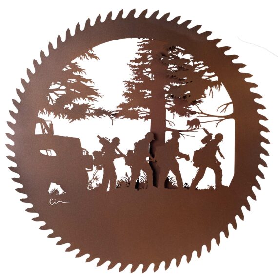 Wildland-Firefighter-gift-wall-decor-metal-art-BLADE_-PAINT-1800