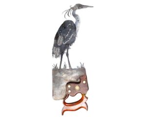 Heron-saw-art-metal-wall-decor-rustic-cabin-bird