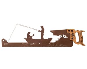 Man-woman-reading--fishing-gift-metal-wall-art-saw_P_V2-1800-SQ