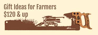 Saw art with farming and tractor scenes for rural homes