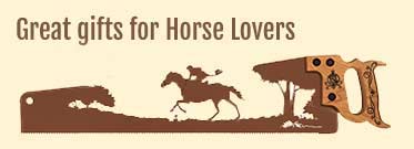 Western themed saw art with cowboys, cowgirls, and horse designs Western art with horses, rodeo, riding - perfect gifts for horse lovers