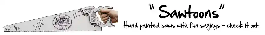 Click to learn more! Man Cave gift idea, cartoon painted saw art, funny